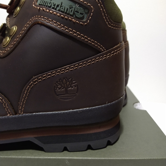 Timberland Euro Md Brown Leather Hiking Boots - Picture 13 of 14